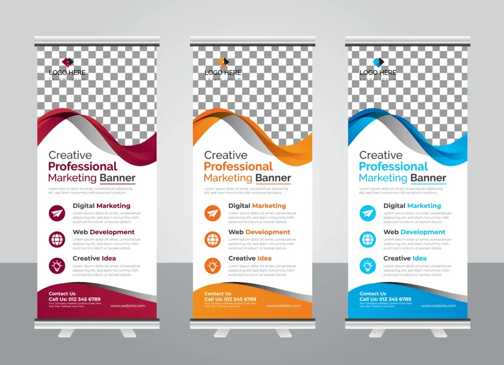 Roll-up Banner – products